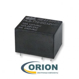 Реле HLS-T72-DC12V-C 12VDC 10A 1C HE LI SHUN