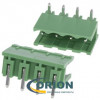 Клеммник разрывной 4 контакта 2EDGR-5.08-04P-14-00A[H] 5.08mm = KLS2-EDR-508-04P угловой на плату