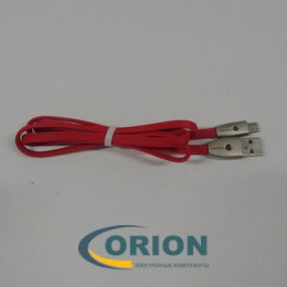Шнур USB A штекер - USB micro-B(5P) штекер 1.0м (v2.0) с индикатором SL0111-v8