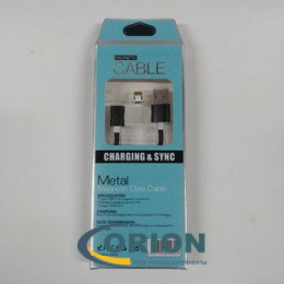 Шнур Lightning для iPhone 1.0м магнитный DM-M15