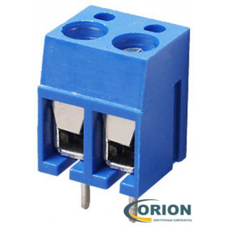 Клеммник винтовой 2 контакта XY300V-A-2P 5mm