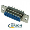 DPS-15F/DBB-15F Гнездо 15 контактов на плату