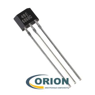 Датчик SS49E TO-92UA HONEYWELL (Mark: 49E) = 100G