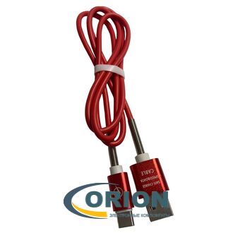 Шнур USB A штекер - USB Type-C штекер 1.0м с пружинками SH0016A-tC