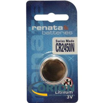 Батарейка CR2450N 3V Renata 24х5.0мм