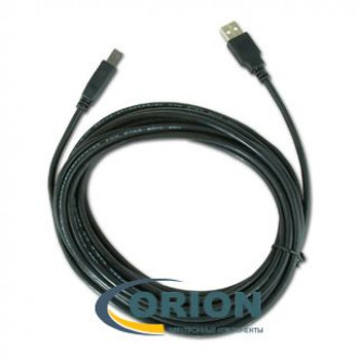 Шнур USB A штекер - USB B штекер 4.5м (v2.0) GEMBIRD CCP-USB2-AMBM-15