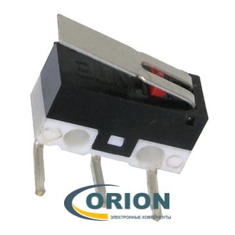 Микропереключатель DM1-01C-30 ON-(ON) 125V 1A рычажного типа