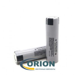 Аккумулятор 3200mAh 3.7V NCR18650BD Panasonic плоский плюс без защиты