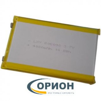Аккумулятор LP606090 3.7V 4000mAh