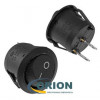 Переключатель, выключатель KCD1-101-5-C3-B/2P ON-OFF 250V 6A 2 pin (черный)