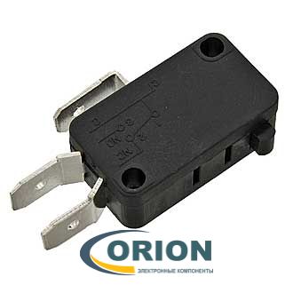 Микропереключатель KW1-103-F ON-(ON) 250V 15A кнопочный