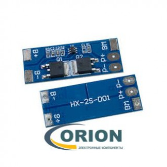 2S18650 Контроллер заряда разряда для 2х литиевых батарей 15A (HX-2S-D01)