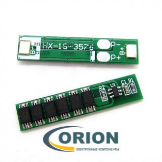 1S18650 Контроллер заряда разряда для 1й LiFePo4 батареи 12A (HX-1S-3576)