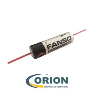 Батарейка ER14505H/P 3.6V 2600mAh Li FANSO аксиальные выводы