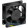 Вентилятор  80х80х32mm DC 12V 0.60A (качения) FANOVER FD8032B12H с гибким отводом 300мм 2 pin