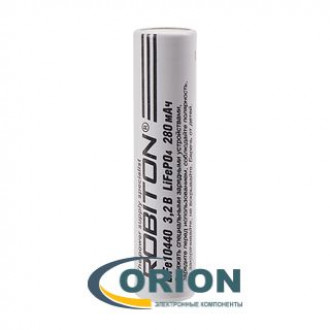Аккумулятор 10440 3.2V 280mAh LiFePO4 ROBITON