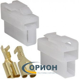 DJ7022-6.3-21 2 pin розетка
