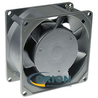 Вентилятор  80х80х38mm AC 220V 0.08A (скольжения) JAMICON JA0838H2S0N-T клеммы 2 pin