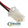 DJ7021A-2.8-21 с проводами 18AWG 300мм 2 pin розетка