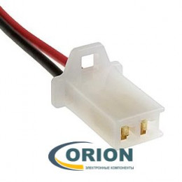 DJ7021A-2.8-21 с проводами 18AWG 300мм 2 pin розетка