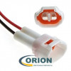 DJ7021-2-11 влагозащищенный с проводами 18AWG 300мм 2 pin вилка