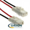 DJ7021-2-21 влагозащищенный с проводами 18AWG 300мм 2 pin розетка