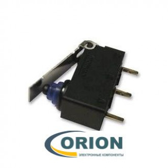 Микропереключатель D2HW-A211D ON-(ON) 12V 2A рычажного типа OMRON