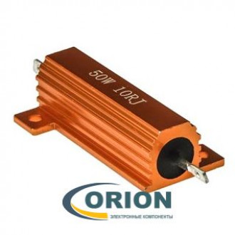 Резистор силовой  50вт      10ом AH-50 5% (RX24-50W)