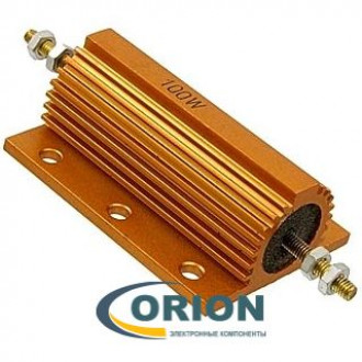 Резистор силовой 100вт    2.2ком AH-100 5% (RX24-100W)