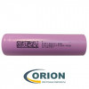 Аккумулятор 2600mAh 3.7V INR18650-26E (3C, ток разряда 7.8А) плоский плюс
