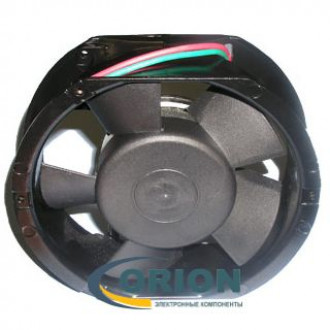 Вентилятор 172х150х51mm DC 24V 0.20A (скольжения) RQD172X150X51MS с гибким отводом 250мм 2 pin