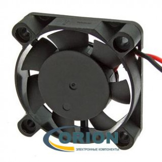Вентилятор  40х40х10mm DC 24V 0.09A (скольжения) TIDAR RQD4010HS с гибким отводом 250мм 2 pin