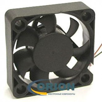 Вентилятор  50х50х15mm DC 12V 0.15A (скольжения) TIDAR RQD5015MS с гибким отводом 250мм 2 pin