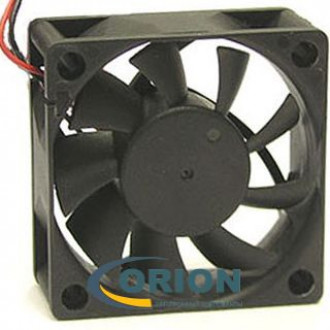 Вентилятор  60х60х15mm DC 24V 0.08A (скольжения) TIDAR RQD6015MS с гибким отводом 250мм 2 pin