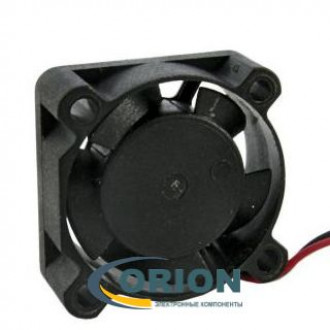 Вентилятор  25х25х10mm DC 12V 0.04A (скольжения) TIDAR RQD2510MS с гибким отводом 250мм 2 pin