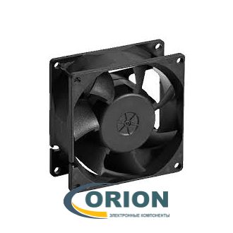 Вентилятор  80х80х32mm DC 48V 0.25A (качения) FANOVER FD8032B48U с гибким отводом 300мм 2 pin