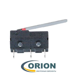 Микропереключатель KW4-3 = SM5-03P-2 ON-(ON) 250V 5A рычажного типа