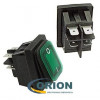 Переключатель, выключатель SB092-12V IP65 ON-OFF 22x30mm 12V 15A (зеленый)