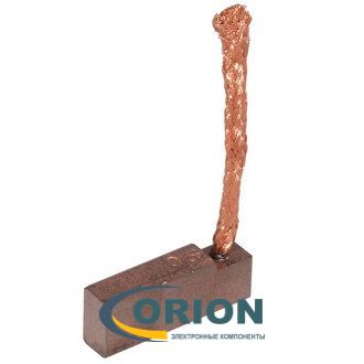 Щетки меднографитовые 5.9x10.2x26.9 (brush-5 Cu-C) (комплект 2шт)