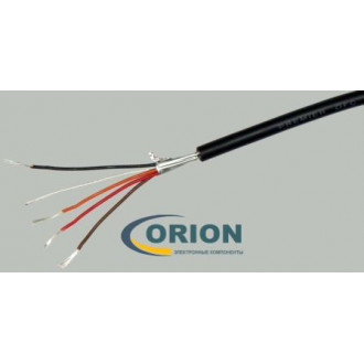 Провод межблочный LCS-4 BL (scart 4C+1) 4 жилы 1 экран OD5.0мм черный PREMIER