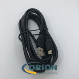 Шнур USB A штекер - USB micro-B(5P) штекер 1.8м (v2.0) 18-1164-2 Rexant black