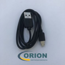 Шнур USB A штекер - USB micro-B(5P) штекер 1.0м (v2.0) Rexant black