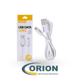Шнур USB A штекер - USB micro-B(5P) штекер 1.0м (v2.0) RC-007 sREMAX