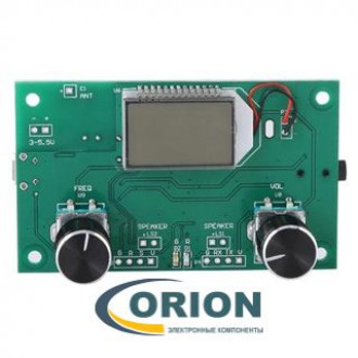 USB FM приемник с LCD дисплеем и усилителем УНЧ LCD_FM_RX