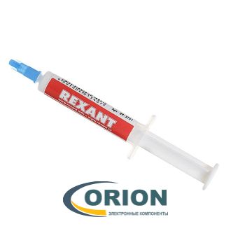 Паста теплопроводная КПТ-8   5мл Rexant (шприц)