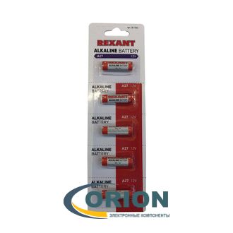 Батарейка 27A 12V Rexant 7.7х28мм