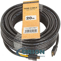 Шнур HDMI штекер - HDMI штекер 20.0м (v1.4+3D) TV-COM CG150S-20M