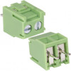 Клеммник винтовой 2 контакта XY302V-02P 3.5mm лифт (DG350-3.5-02P)