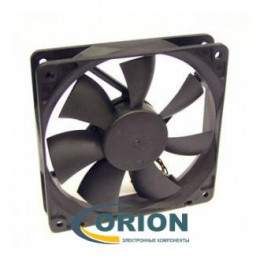 Вентилятор 120х120x25mm DC 12V 0.40A (скольжения) FANOVER FD12025S12M2 с гибким отводом 300мм 2 pin