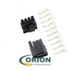 PCI-E 8 pin (6+2) Розетка разборная 8 контактов на кабель, шаг 4.2мм